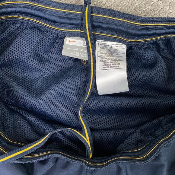 Vintage Y2K Nike Arsenal FC Pants Men's Large Blue Training Track Woven Football - Picture 6 of 13